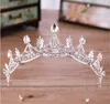 New Europe and America hot sale rhinestone crown white princess crown headband birthday crown