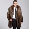 New male mink coat in autumn and winter of 2018