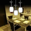 Nowoczesne LED Sufit Lights 3-Lights Win Glasses Bar Luxury Kryształ Dekoracyjny Żyrandol Oświetlenie Wiszące Restauracja Droplight