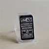 DHL無料送料50pcs/lot 1 oz Johnson Matthey Silver Bars