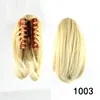 10 Inches Synthetic Claw on Ponytail Wave Ponytails Simulation Human Remy Hair Extensions Bundles 90g G660037