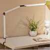 New LED Remote Desk Lamp Architect 8W Highly Office Table Lamp Metal Swing Long Arm Dimmable Clip on Table Lighting 3 Level Brightness