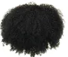 Cheveux humains naturels queue de cheval bouffée chignon extension cheveux femmes postiche afro crépus bouclés 140g