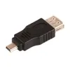 ZJT33 USB 2.0 مقبس أنثى إلى Mini USB B 5Pin موصل محول المكونات OTG الذكور