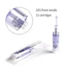 25pcs / lot 11 바늘 Dermapen 2, Goldpen, Dermic microneedle derma 펜 바늘 팁 derma 펜 바늘 카트리지