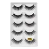 G700 Grade En Kvalitet 5 Par Mink Ögonfransar 1 Box 3D FacKe Mink Lashes Natural Long False Eyelashes 1cm-1,5cm Eyelash Extension Cilios