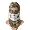 Tactical Camouflage Hood Mask Outdoor Airsoft Paintball Shooting Equipment Full Face Glow in the Dark Ghost Skull NO04-105