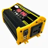 4000W 12V〜220V 110V LEDディスプレイカーパワーインバーターコンバーターアダプターデュアルUSB電圧変圧器修正されたサインWave1263C
