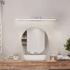 북유럽 간단한 현대 레드 거울 전면 가벼운 욕실 긴 벽 거울 메이크업 드레서 세면기 내각 화장실 벽 saconces