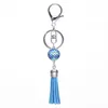 Tassel Chaveiro Anéis Titular Charm Scale Peixe Chaveiro Pingentes Chaveiro Para Carro Moda Bolsa Saco Hanging Gancho Jóias Para Mulheres Senhora