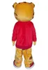 Trajes 2019 Venda quente Daniel Tiger Mascot Costume Daniel Tiger Fur Mascot Costumes para festa de Halloween