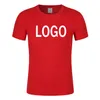 Hot Sale Men round neck t shirt Solid color Plus size plain T Shirts Retail tees blank shirts