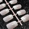 Interi 10 set Nude Natural Pink French Unghie finte Copertura completa Nail Tips per manicure faux ongle Unghie finte per ufficio o salone2755212