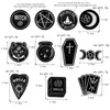 Les sorcières font mieux sorcière ouija sorts broche de lune noire accessoire Badges broches revers épingle en émail sac à dos Bag264y