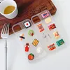 MyToto grappige schattige 3D snacks sushi transparante telefoonhoes voor iPhone 11 Pro X XS Max XR 6 6S 8 7 Plus Ins Clear Back Soft Cover CoQ7123618