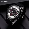 Relogio Masculino SINOBI Watch Men Car Creative Watches Man Fashion Casual Speed Racing Sports Chronograph Silicone Quartz Watch201i