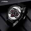 Relogio Masculino Sinobi Watch Men Car Creative Watches Man Fashion Casual Speed ​​Racing Sports Chronograph Silicone Quartz Watch314J