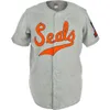 San Francisco Seals 1938 Road Jersey Qualquer jogador ou número costurado Todos Ed Alta qualidade Frete grátis Camisas de beisebol