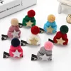 Słodkie Christmas Hat Hairpin Sweet Baby Girls Cartton Hair Clip Dzieci Christmas Headwear Akcesoria Dziecko Prezenty