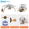 Camping Stove Ultralight Portable Mini Outdoor Spoves Gas Burner Butane Propan Picnic Equipment Backpacking2524549