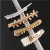 Cute Woman Design Pearls Hairpins Creative Girl Hair Clips Baby Barrettes Lady Party Hair Jewelry Accessories Gift TTA1265 UPS free