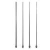 Partihandel med 500, trubbig spets 150mm Rostfritt stål Blunt Tip Luer Lock Steel Needle All Metal