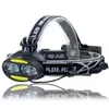 UltraFire UF-2504A T6 + COB + LED 8 LICHT 3000LM 7 SPEED STRUKKE HOOFDLICHT