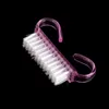 Groothandel Nieuwe Draagbare Verwijderen Dust Schuine Nail Brush Care Manicure Pedicure Nail Art Cleaning Soft Tool