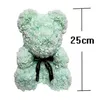 Wedding Decoratie Rose Bear Foam Bear Diy Artificial Rose Flower Craft Foam Balls Valentines Day Gift Wedding Supplies9113558