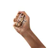 Titanium Steel Nail Bangle Armband Inlay Diamond Screw Cuff Armband Kvinnor M￤n smycken Valentins dagg￥va ingen l￥dan
