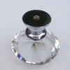 Skåphandtag för köksmöbler 30mm Diamantform Design Handtagsknappar Delikat Crystal Glass Knoppar Skåp Drags DH0921