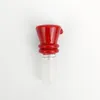 14mm thick cone bowl glass bowl slides for bong funnel male handle smoking accessories water pipe bongs 14.4mm Bowls Heady Pipes Slide