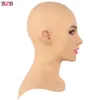 Beatrice beauty mask whole male latex realistic adult silicone full face mask for man cosplay party mask fetish real skin high213N