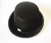 Chapeaux de magicien drôle noir satin feutre enfants chapeau haut de forme fête habiller Costumes casquette de Lincoln pour enfants gentleman