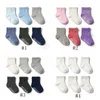 Baby Socks Solid Toddler Ankle Sock Anti Slip Infant Girl Floor Socks Baby Boys Footwear Baby Clothing Accessories DW5298