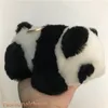 Real Genuine Sheep Fur Panda Bear Bag Charm Keychain Pendant Keyring Kids Toy