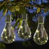 High Quality Camping Hanging LED Light Waterproof Solar Waterproof light control Bulb Garden Outdoor Landscape Decorative9148361