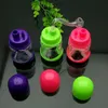 Smoking Pipes bongs Manufacture Hand-blown hookah Colored plastic mini water pipe