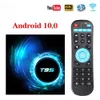 T95 스마트 TV 박스 안드로이드 10.0 4GB 32GB 64GB Allwinner H616 쿼드 코어 1080p H.265 4K 미디어 플레이어 2GB 16GB