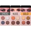 Hobbylan 4 couleurs palette oculaire longlasting mode brillant shadow disque8465852