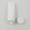 100 ml vit kosmetisk påfyllningsbart mjukt rör för renare bb cream shampoo mini travek storlek flaska till salu