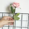 10 stks / partij enkele tak rose kunstmatige zijde bloemen decoratie home bloemen muur bruiloft decor tuin decoratie DIY nep bloem krans