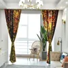 3d curtains custom bedroom living room background thickened blackout curtains forest curtains