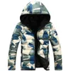 겨울 재킷 남성 따뜻한 캐주얼 파카 코튼 후드 겨울 코트 남성 패딩 오버 코트 겉옷 3XL 지퍼 긴 소매