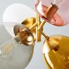 Modern Simple children's room balloon pendant lights glasspersonality creative living room restaurant cafe bedroom pendant lamps