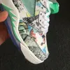 Jumpman V 5 sapatos Asas Branco Verde Ice Blue Graffiti de basquete para a melhor qualidade Mens Trainers Sneakers 5s Esportes Tamanho 7-13