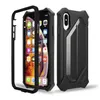 Coque rigide hybride en silicone souple pour iPhone 7/7Plus/8/8Plus/XR/X/XS/Xs Max avec coque de protection antichoc pour téléphone