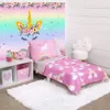 Unicorn Parti Backdrop Unicorn Fotoğraf Backdrop Bebek Gökkuşağı Doğum Temalı Parti Diy Süsleri 210 * 150cm