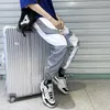 Новые летние мужчины Женщины STEATPANT FLASH Effericebective Joggers Hip Hop Dance Show Night Jogger Backgy Backers T200104