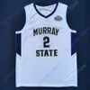 2020 Новый NCAA Murray State Jerseys 2 Chico Carter Jr. College Basketball Jerse